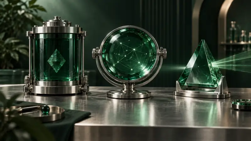 Three optical instruments represent different privacy boundaries.